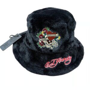 Ed Hardy Taco Bell Y2K Prpl Rhinestone Embroidered Mesh Trucker Baseball Cap Hat Ed Hardy Taco Bell Y2K Prpl Rhinestone Embroidered Mesh  main image 4